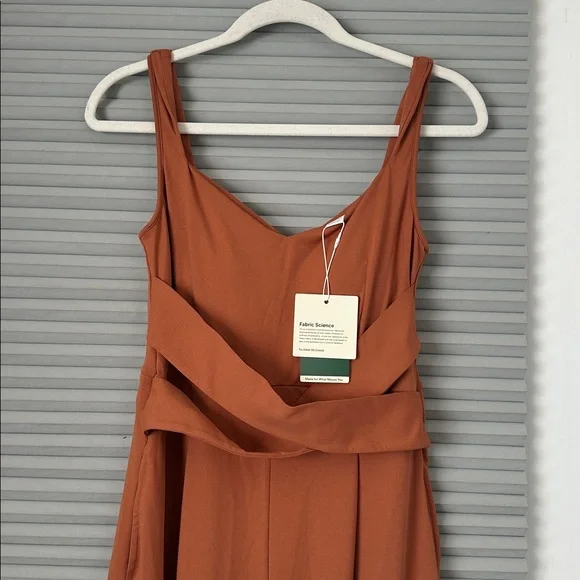 Halara U Back Sleeveless Casual Jumpsuit with Pockets
Rust Red/M(petite) - Picture 7 of 7